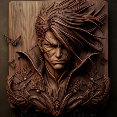 3D model Saiyuki Kazuya Minekura (STL)